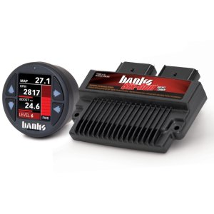 Ford F-250 Diesel Tuner - Banks Power - Six-Gun with iDash 1.8 - `08-`10